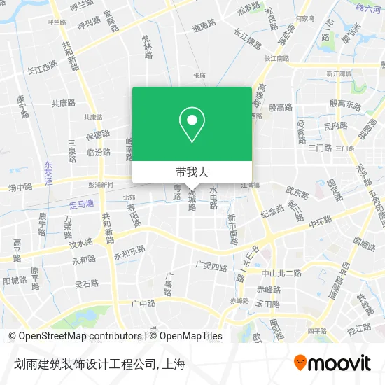 划雨建筑装饰设计工程公司地图