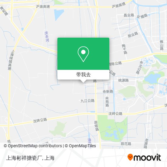 上海彬祥搪瓷厂地图