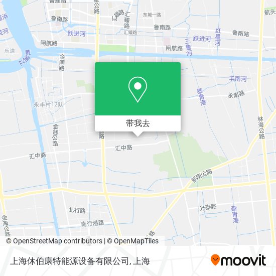 上海休伯康特能源设备有限公司地图