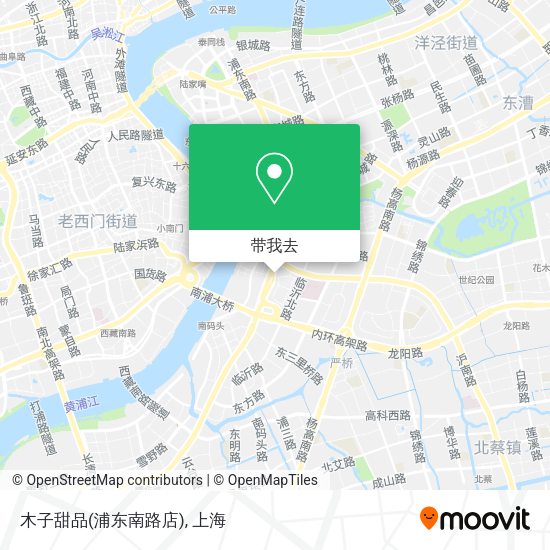 木子甜品(浦东南路店)地图