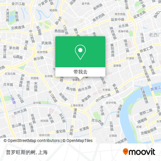 普罗旺斯的树地图