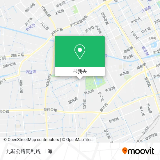 九新公路同利路地图
