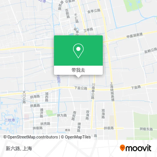 新六路地图