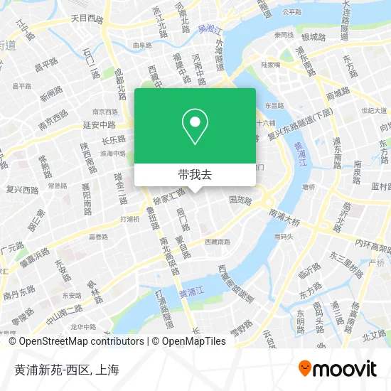 黄浦新苑-西区地图