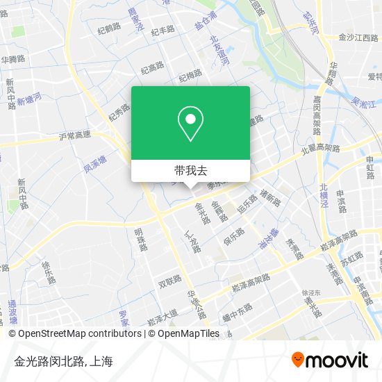 金光路闵北路地图