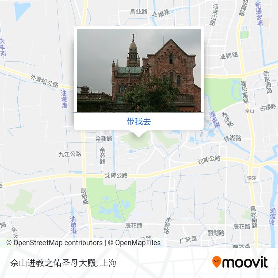 佘山进教之佑圣母大殿地图