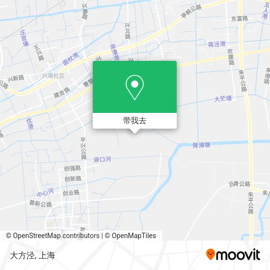 大方泾地图