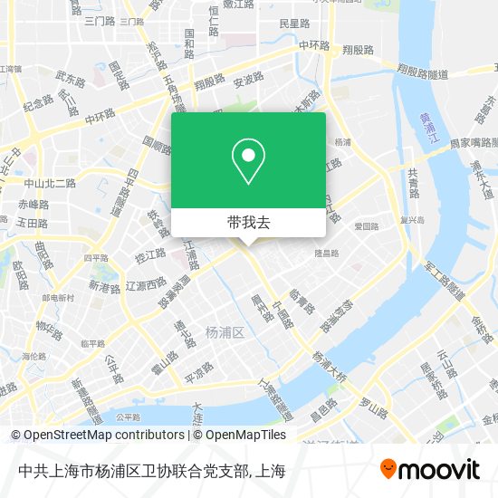 中共上海市杨浦区卫协联合党支部地图