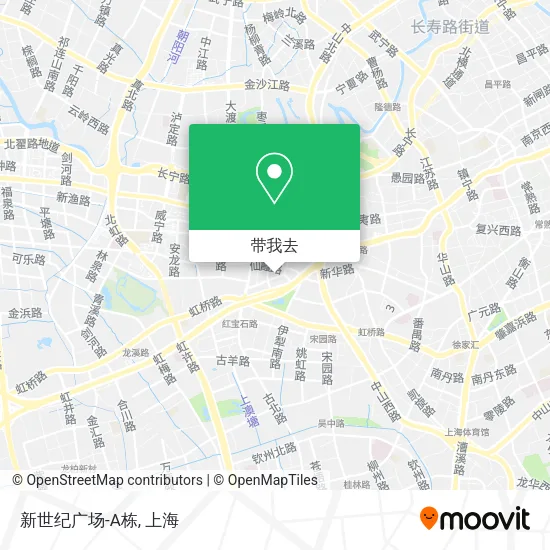 新世纪广场-A栋地图