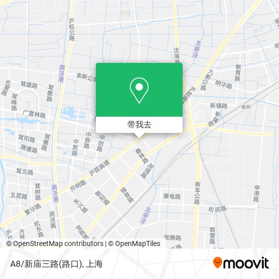 A8/新庙三路(路口)地图