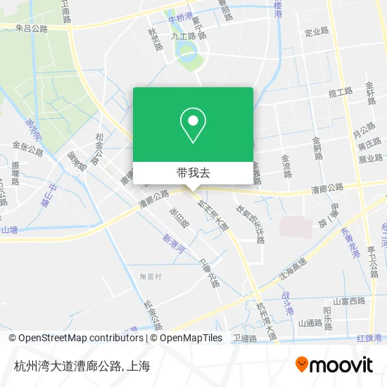 杭州湾大道漕廊公路地图