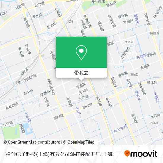 捷伸电子科技(上海)有限公司SMT装配工厂地图