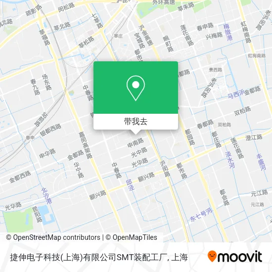 捷伸电子科技(上海)有限公司SMT装配工厂地图