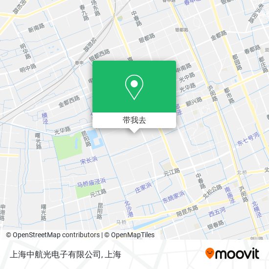 上海中航光电子有限公司地图
