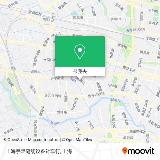 上海宇丞缝纫设备针车行地图
