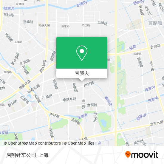 启翔针车公司地图