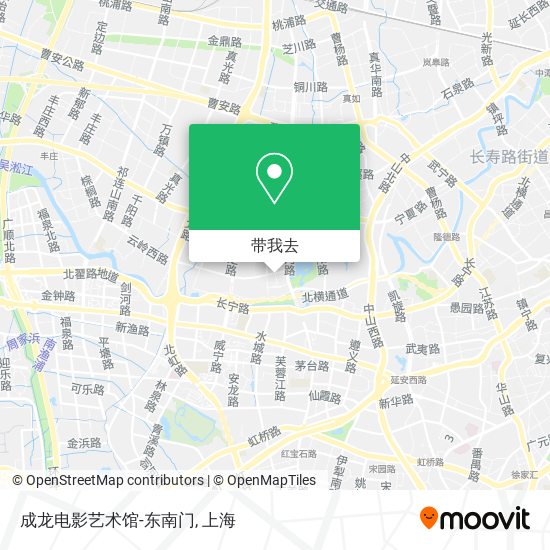成龙电影艺术馆-东南门地图