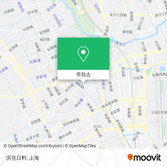 庆兆日料地图