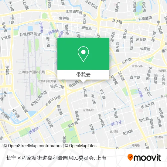 长宁区程家桥街道嘉利豪园居民委员会地图