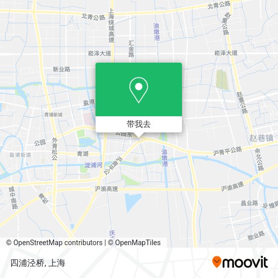 四浦泾桥地图