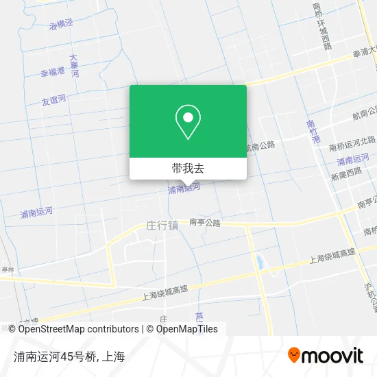 浦南运河45号桥地图