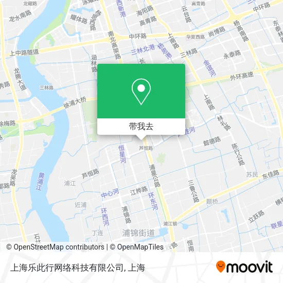 上海乐此行网络科技有限公司地图