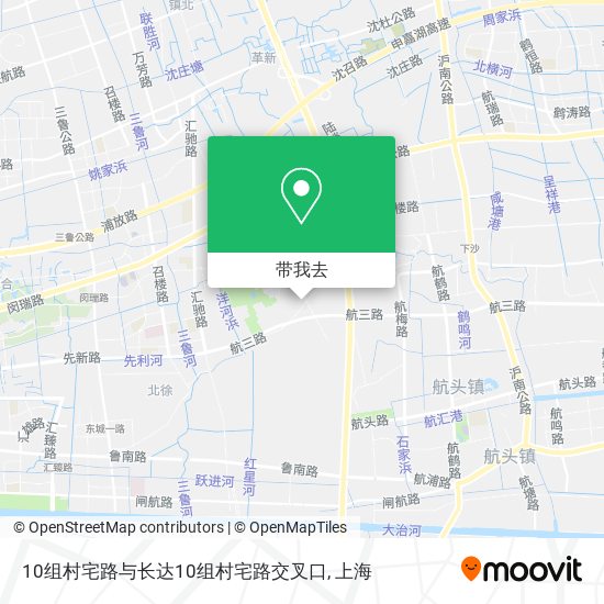 10组村宅路与长达10组村宅路交叉口地图