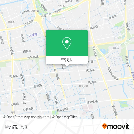 康沿路地图