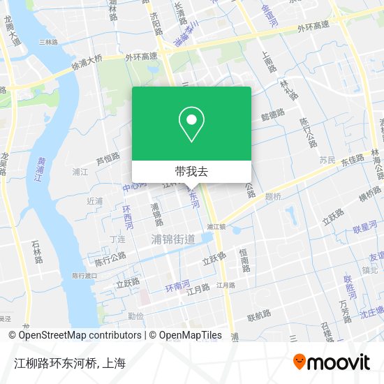 江柳路环东河桥地图