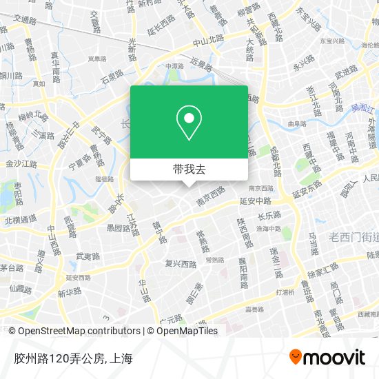 胶州路120弄公房地图