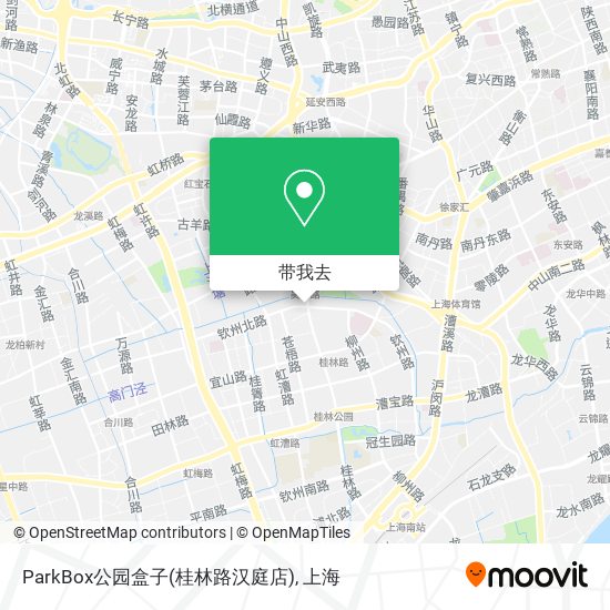 ParkBox公园盒子(桂林路汉庭店)地图