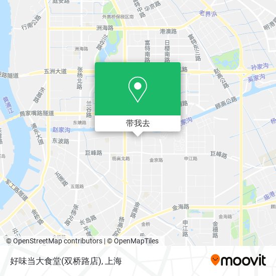 好味当大食堂(双桥路店)地图