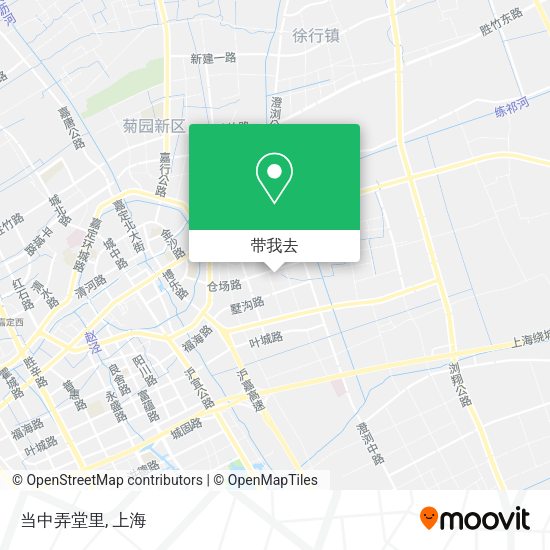 当中弄堂里地图