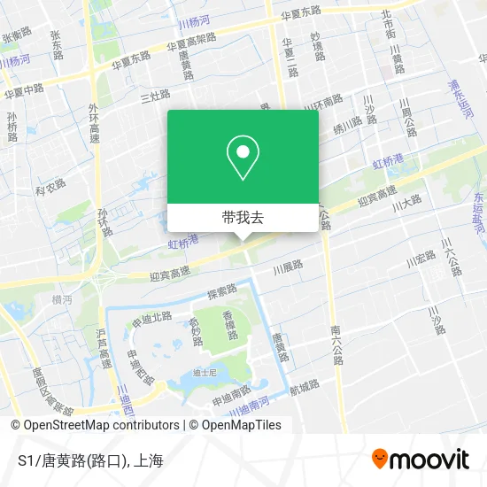 S1/唐黄路(路口)地图