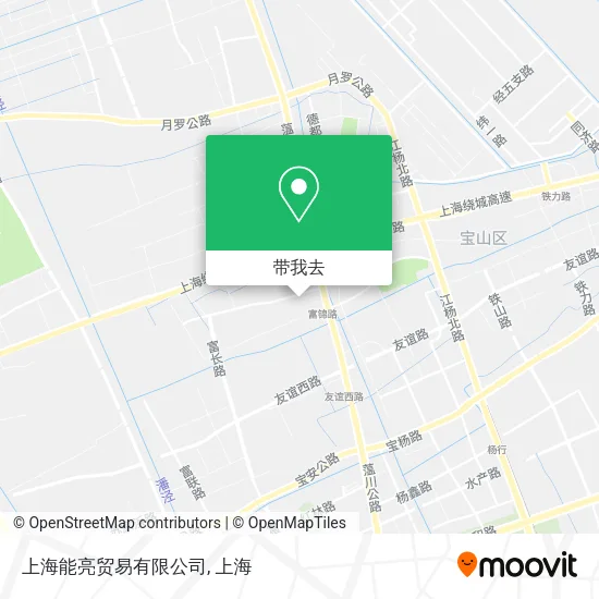 上海能亮贸易有限公司地图