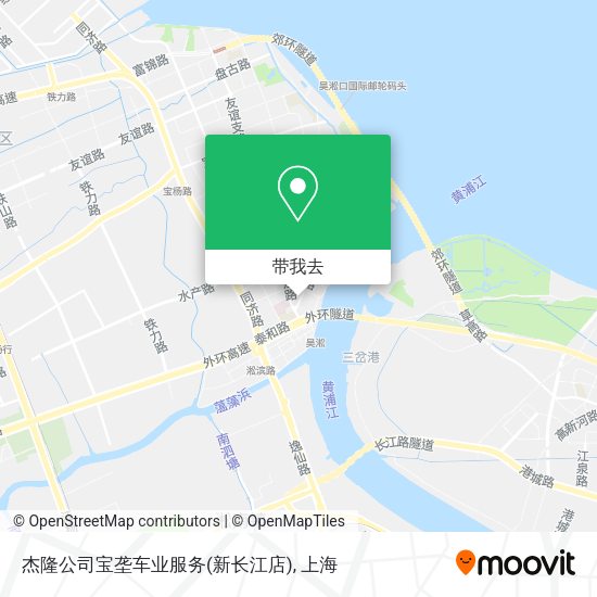 杰隆公司宝垄车业服务(新长江店)地图