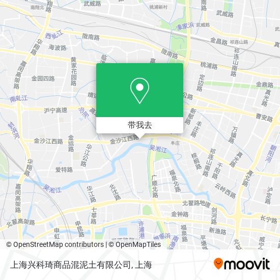 上海兴科琦商品混泥土有限公司地图