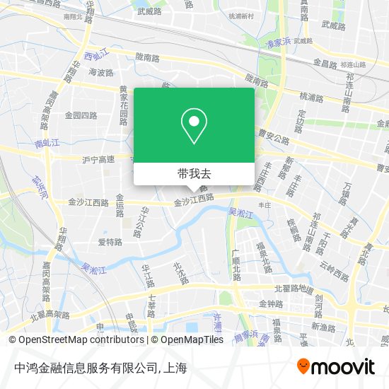 中鸿金融信息服务有限公司地图