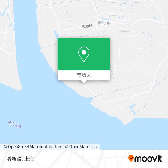 增新路地图