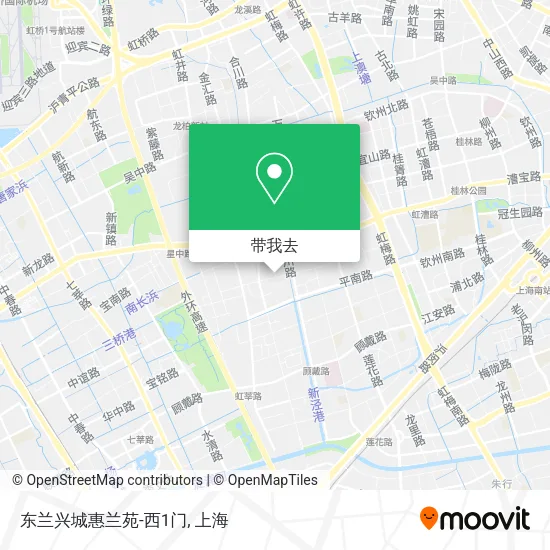 东兰兴城惠兰苑-西1门地图