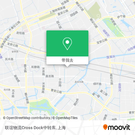 联谊物流Cross Dock中转库地图