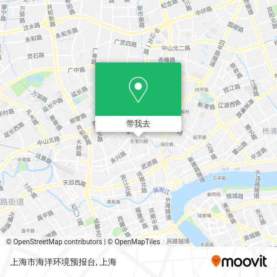 上海市海洋环境预报台地图