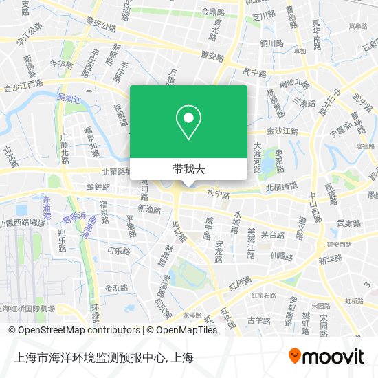 上海市海洋环境监测预报中心地图