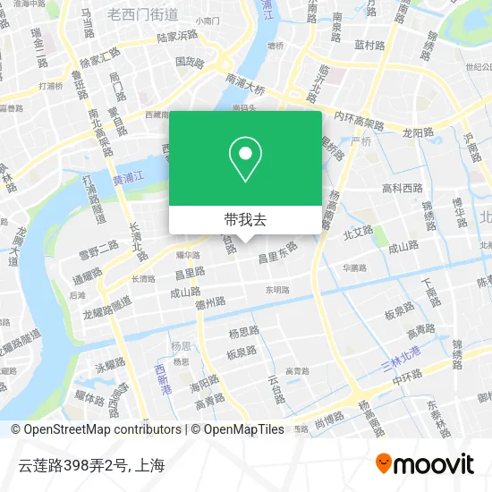 云莲路398弄2号地图