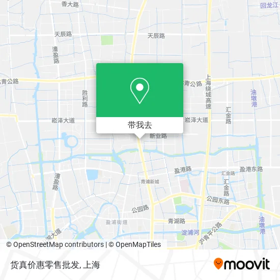 货真价惠零售批发地图