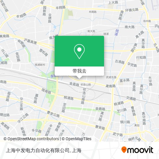 上海中发电力自动化有限公司地图