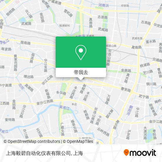 上海毅碧自动化仪表有限公司地图