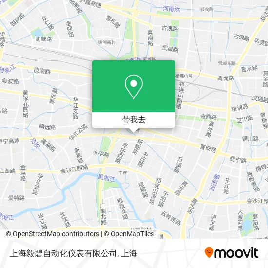 上海毅碧自动化仪表有限公司地图
