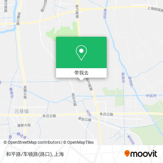 和平路/车镜路(路口)地图