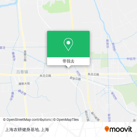 上海农耕健身基地地图